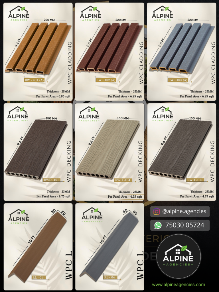 WPC CLADDING & DECKING