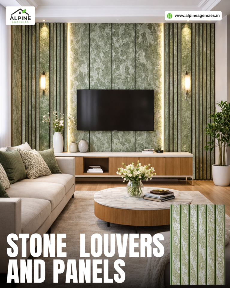 stone louvers panel post